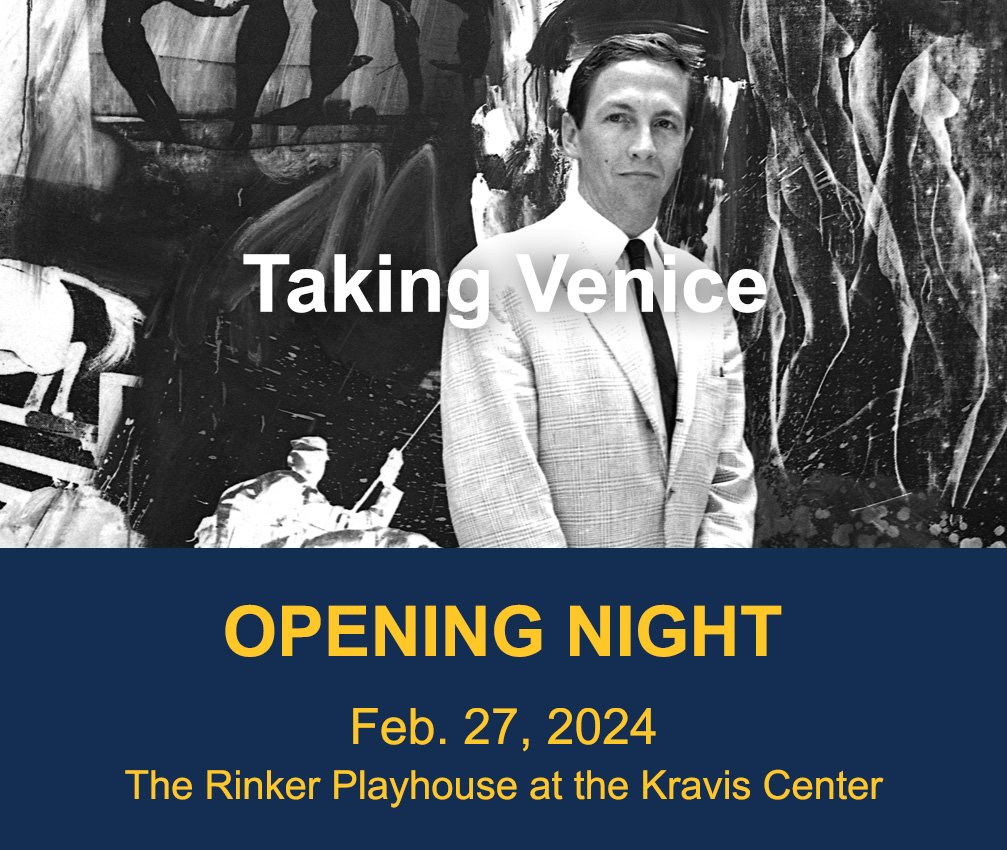 Taking Venice Film opening night on feb. 27, 2024 at The Rinker Playhouse at the Kravis Center